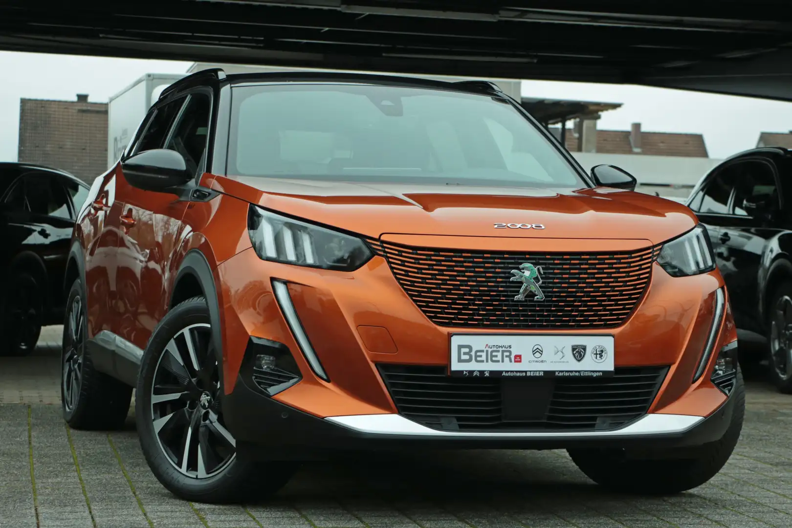 Peugeot e-2008 GT Shz./ Klimaau./ Navi. Orange - 2
