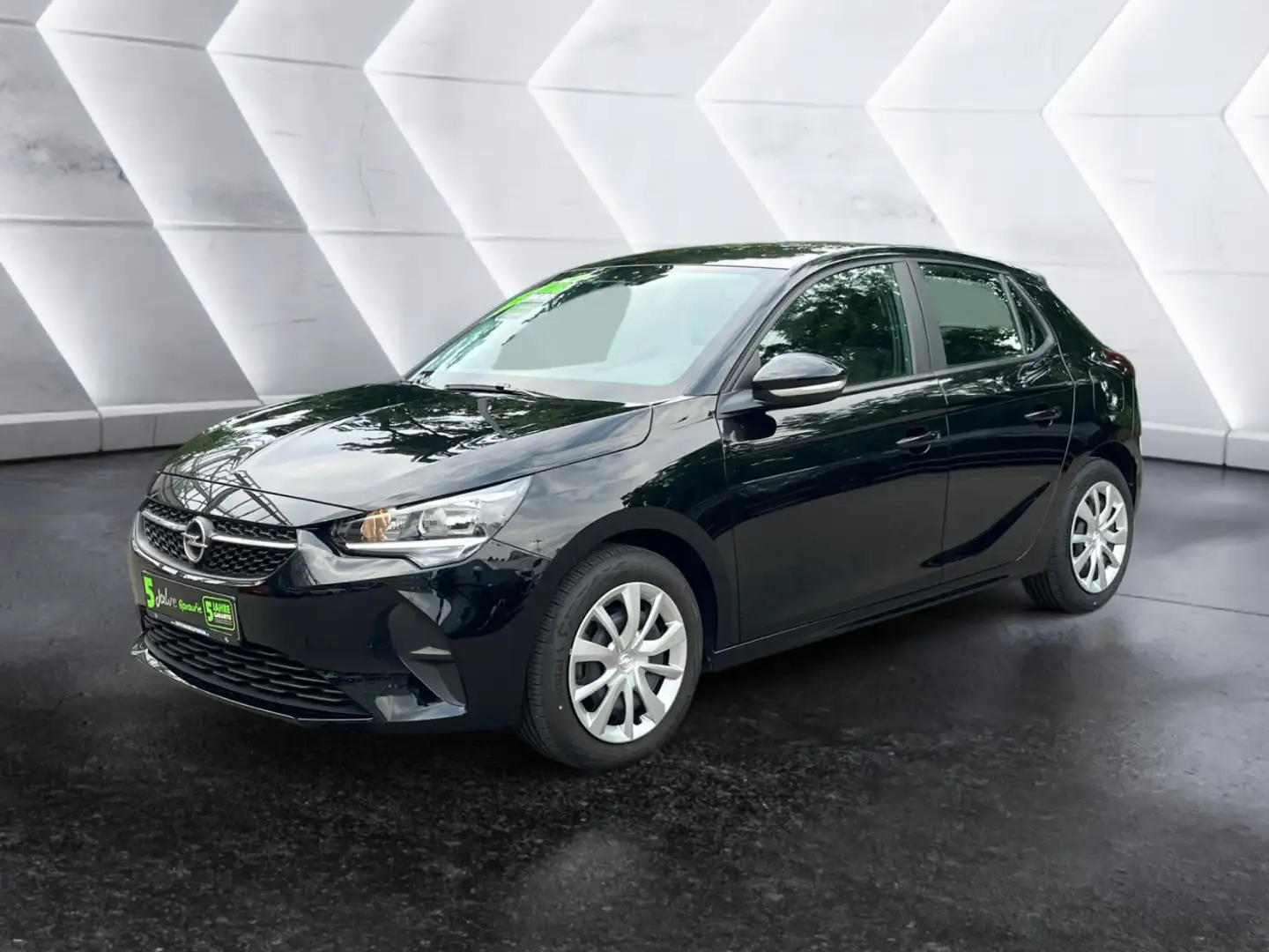 Opel Corsa F 1.2 Turbo Edition Matrix PDC SHZ SpurH Schwarz - 2
