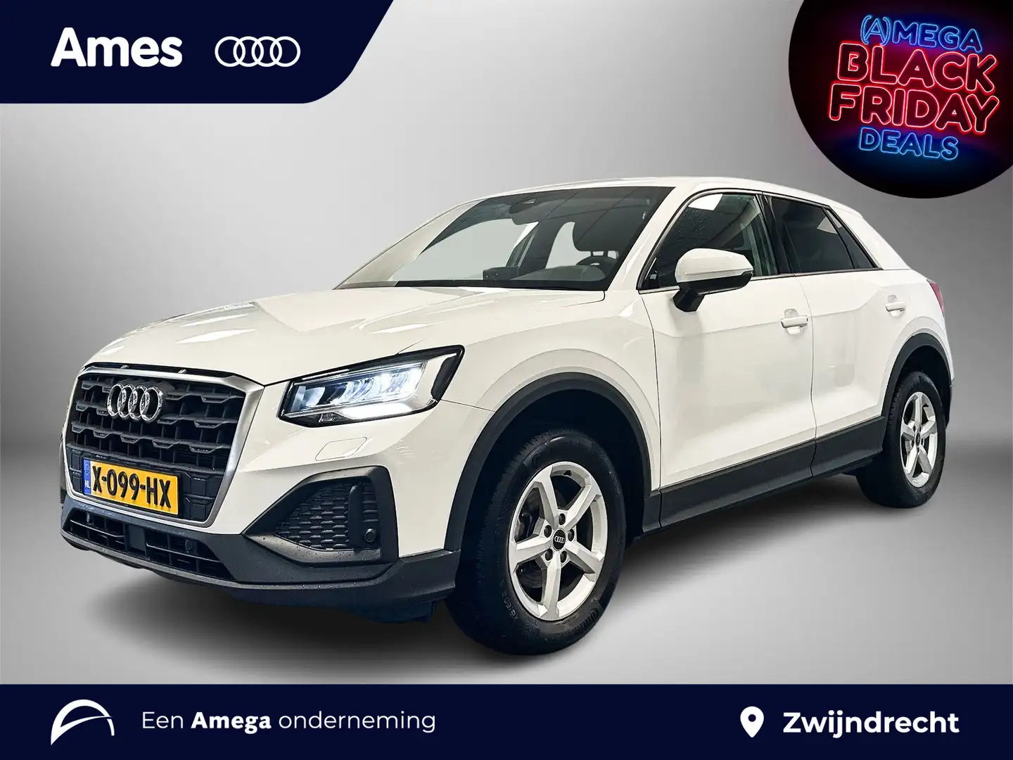 Audi Q2 30 115pk TFSI Pro Line Cruise control | Parkeersen Blanc - 1