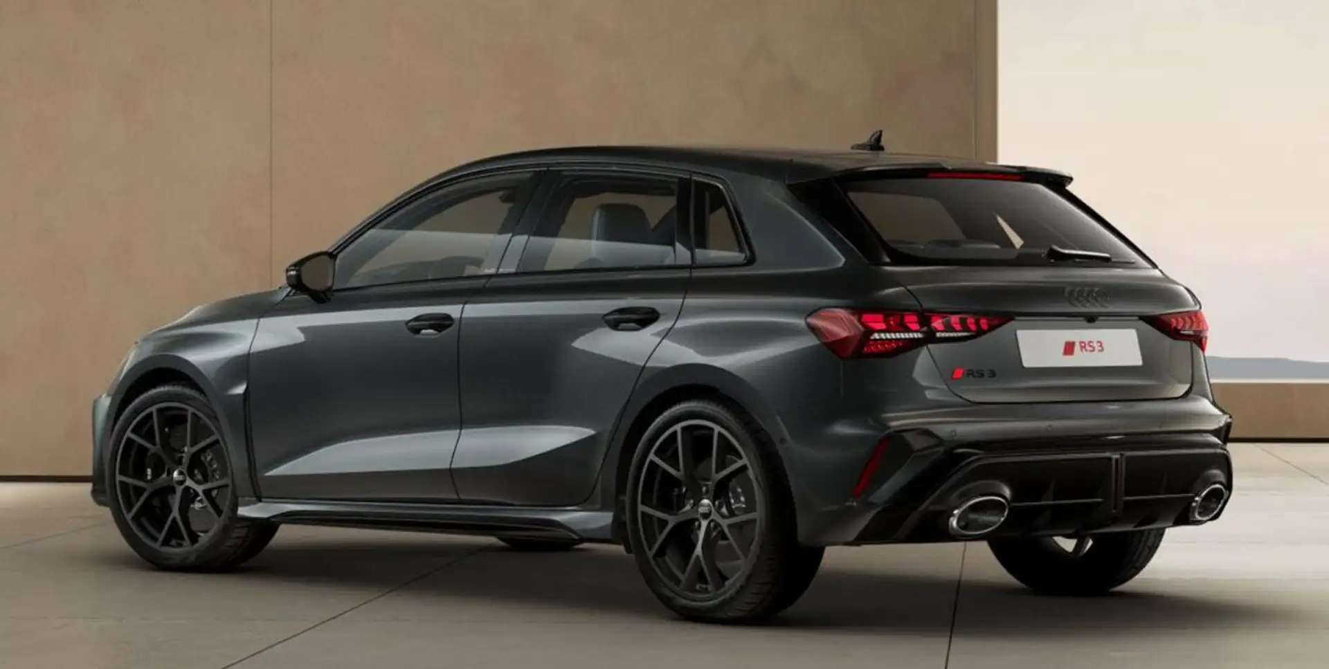 Audi RS3 SPB TFSI 333 CV quattro S tronic Gris - 2
