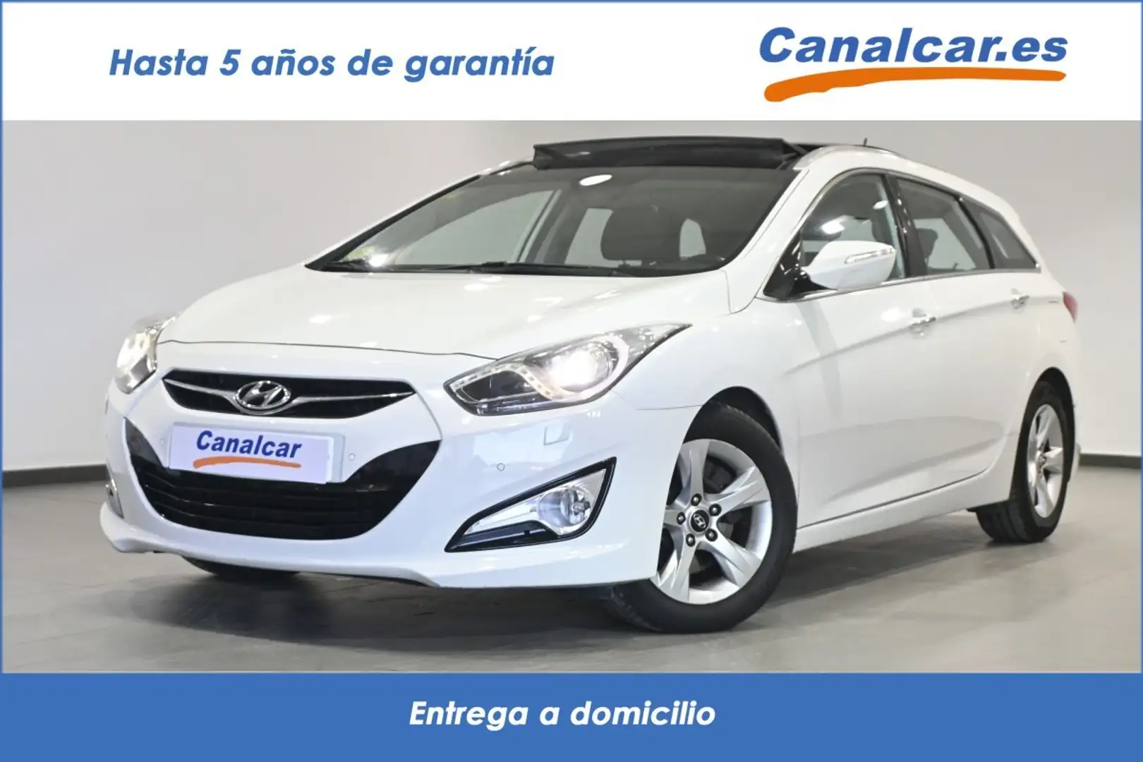 Hyundai i40 CW 1.7CRDI Bluedrive Tecno Blanco - 1