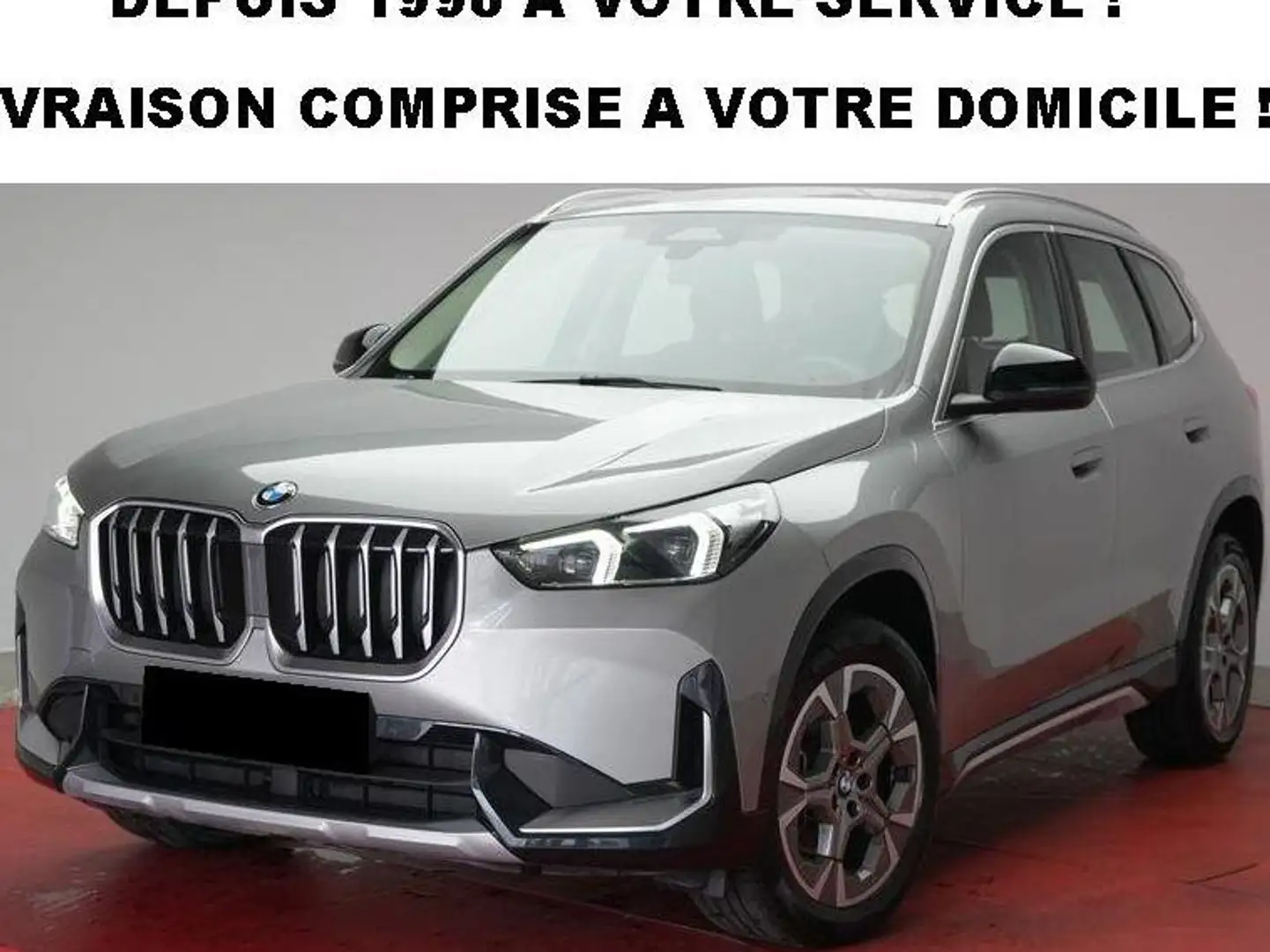 BMW X1 sDrive 18i 136 ch xLine AUTO livré chez vous ! Gris - 1