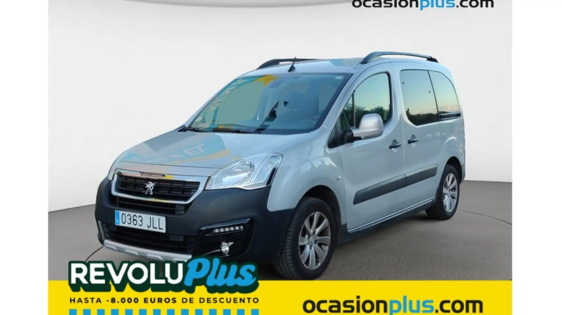 Peugeot Partner Tepee 1.6BlueHDI Outdoor 120 Zilver - 1