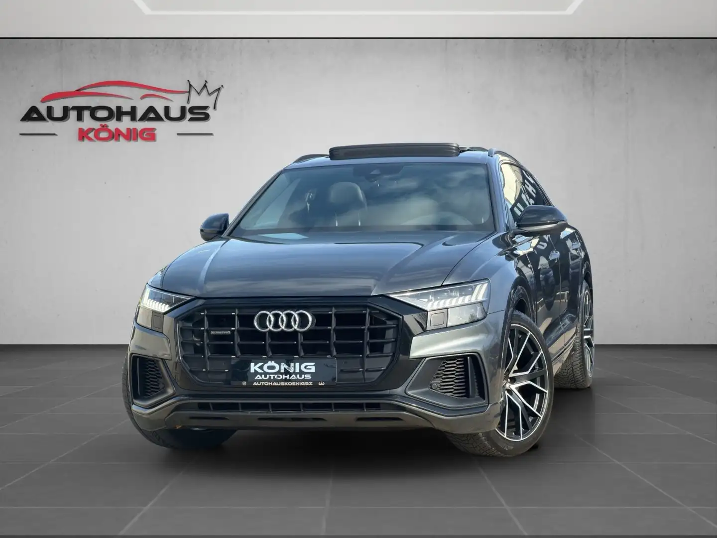 Audi Q8 50 TDI quattro S-Line*Pano*Black*HD-Matrix* Grau - 1