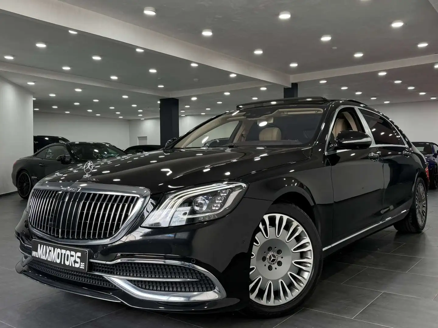 Mercedes-Benz Maybach S-Klasse S560 4-Matic Exclusiv Manufaktur Designo 21% VAT Noir - 1