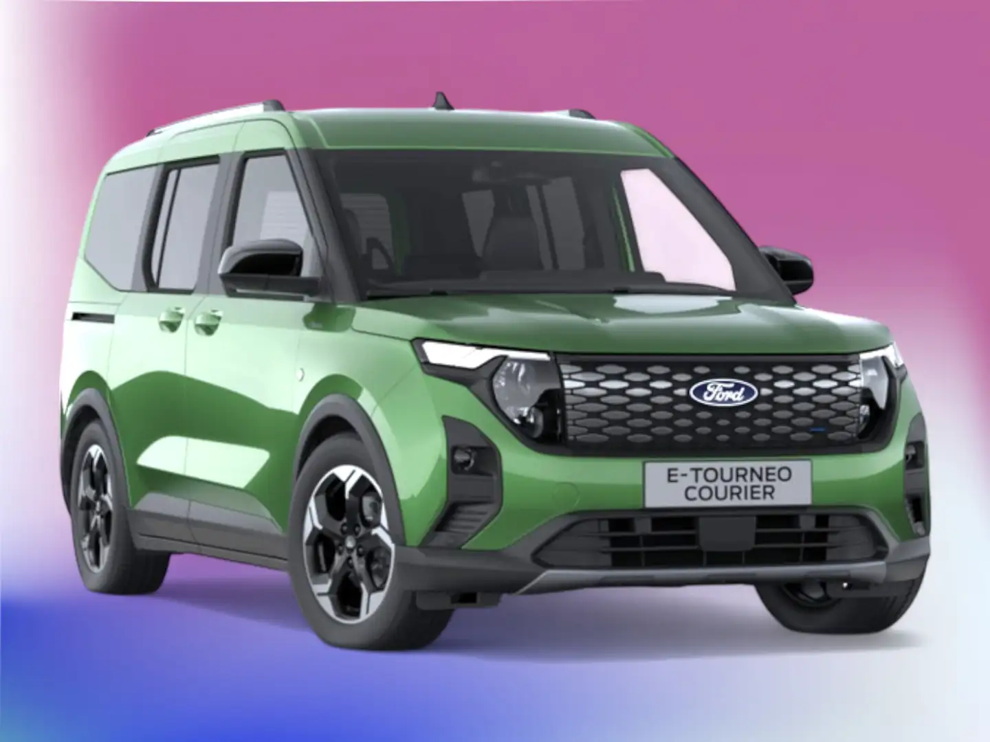 Ford Tourneo Courier Active ELEKTRO | NAVI | CAM | LED | ALU Grün - 2