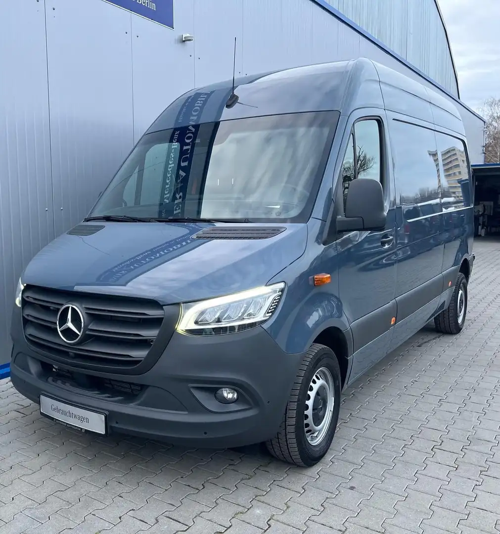Mercedes-Benz Sprinter 315 9G-TR HOCH+LANG KLIMA NAVI LED 360° Gris - 1