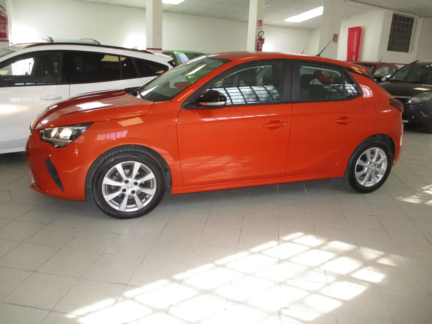 Opel Corsa 1.2 5P EDITION-55KW-OK NEOPATENTATI-UNIPROPRIETAR Arancione - 2