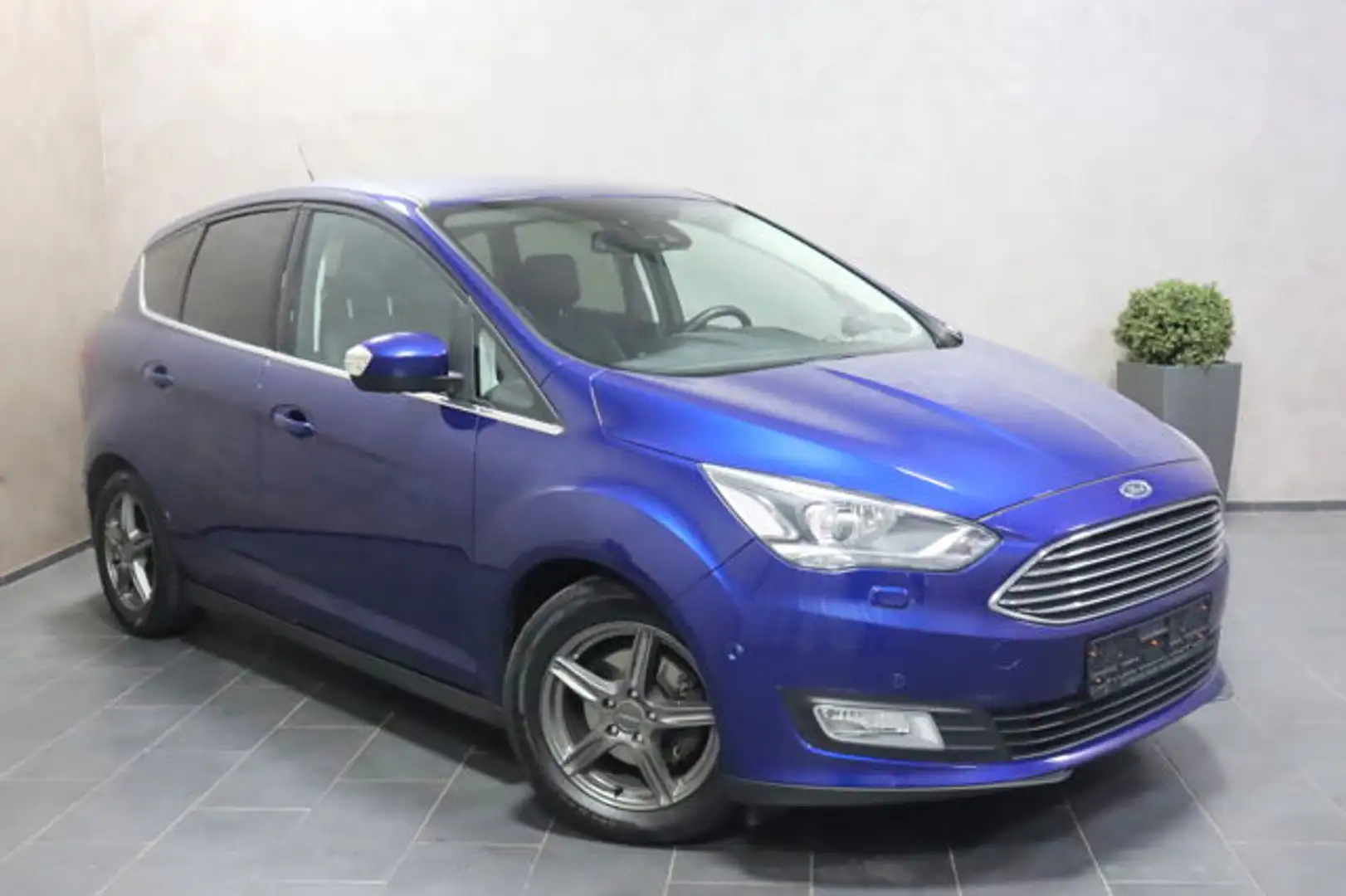 Ford C-Max Titanium AHK KAMERA LED NAVI SHZ TEMPO PDC Blauw - 2