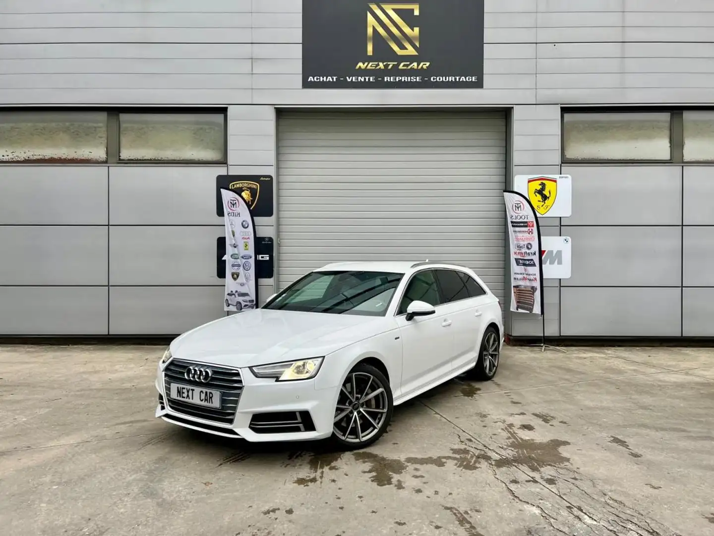 Audi A4 Avant Quattro 3.0 V6 TDI  272  s-line Alb - 1