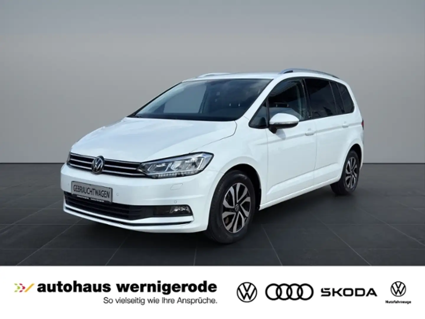 Volkswagen Touran Active 1.5TSI DSG *StndHzng*AHK*LED*ACC* Weiß - 1