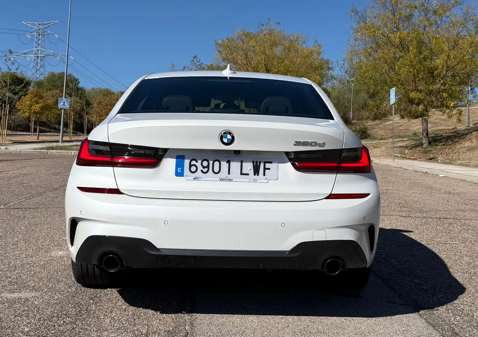 BMW 320 320dA Blanco - 2