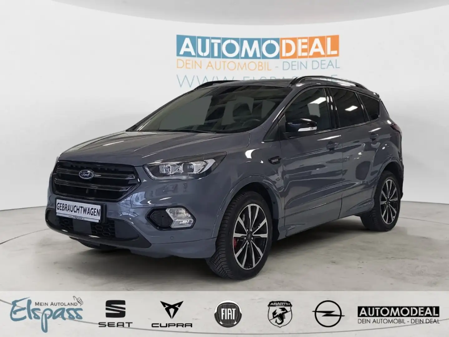 Ford Kuga ST-Line AUTOMATIK ALLWETTER NAV XENON AHK KAMERA E Grijs - 1