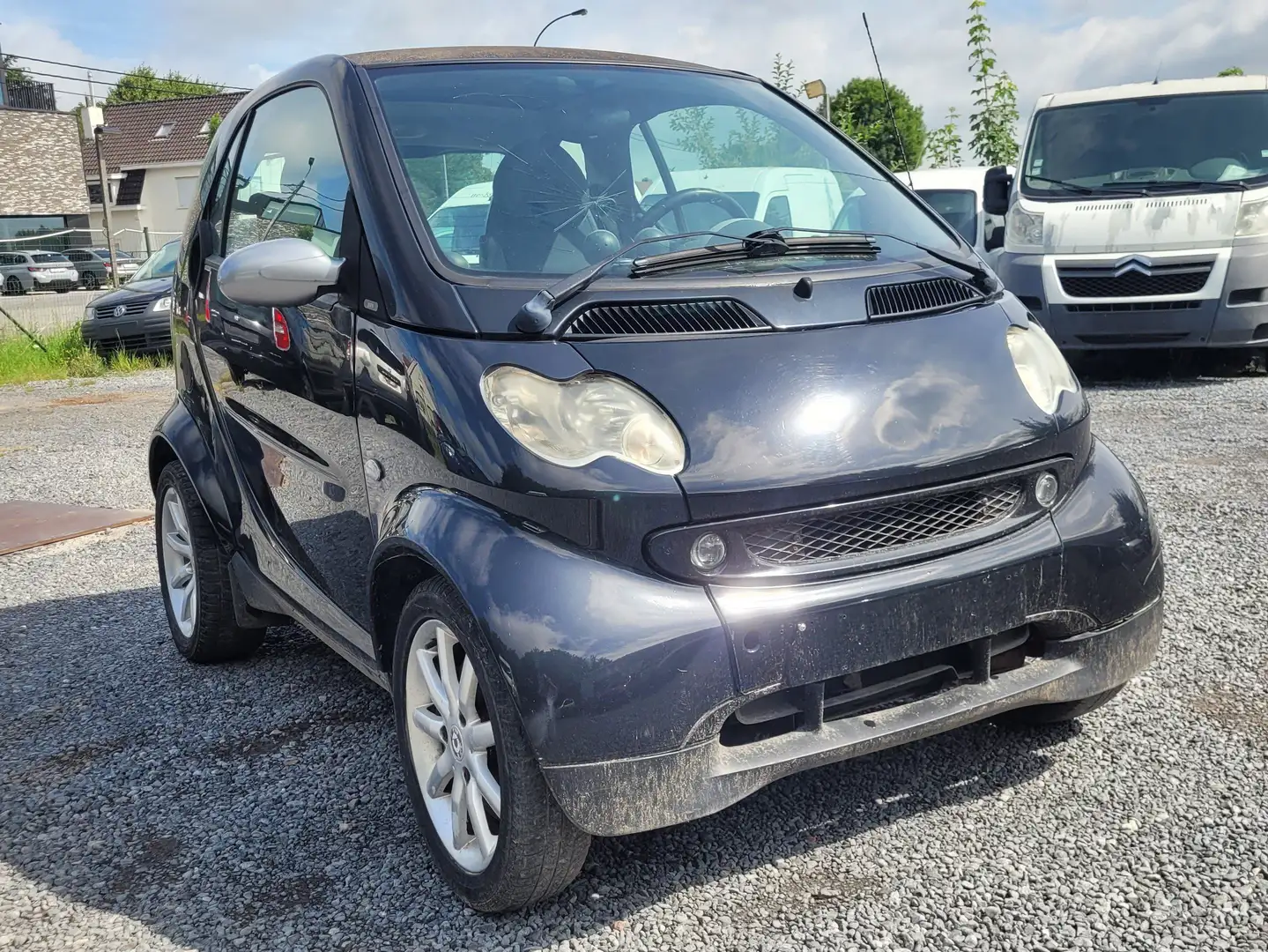 smart forTwo 0.8cdi AUTOMAAT LEDER 2000 !! EERST LEZEN !! Noir - 1