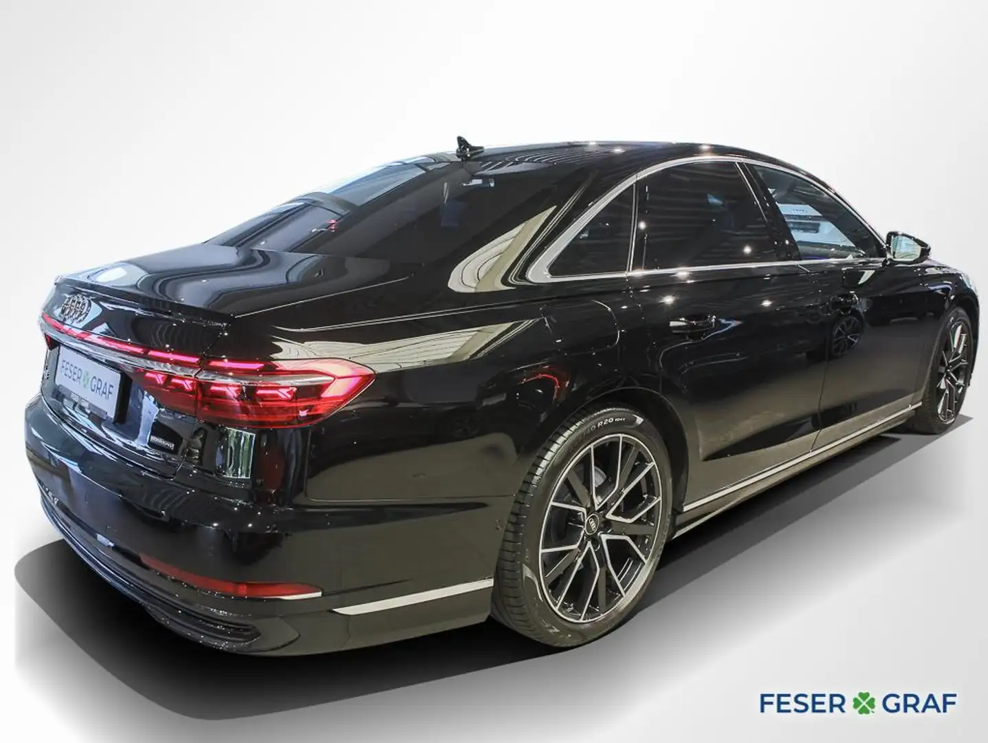 Audi A8 50 TDI qu. 360° B&O Head-Up Matrix Navi Pano Schwarz - 2