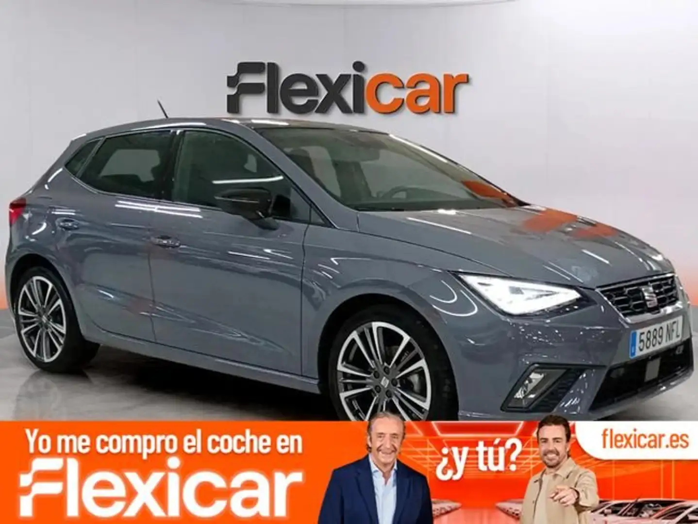 SEAT Ibiza 1.0 TSI S&S FR Salta DSG 115 Gris - 1