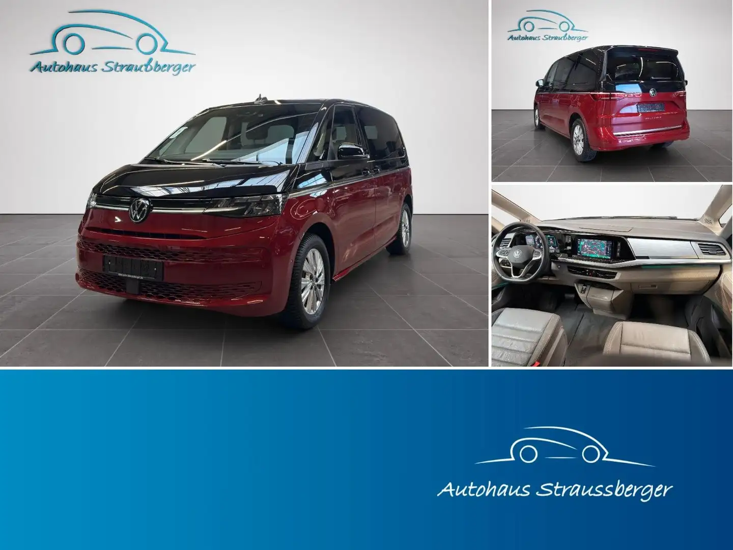 Volkswagen T7 Multivan KÜ Life AHK ACC RFK QI Easy Open Adv Rouge - 1