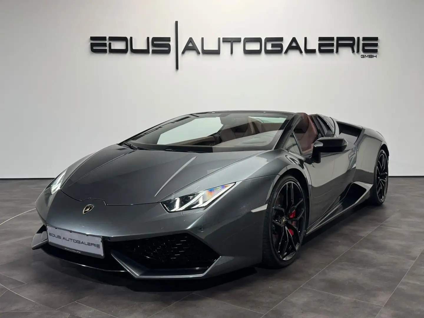 Lamborghini Huracán LP610-4 Spyder Lift Marrone Orpheus CCB Grau - 1
