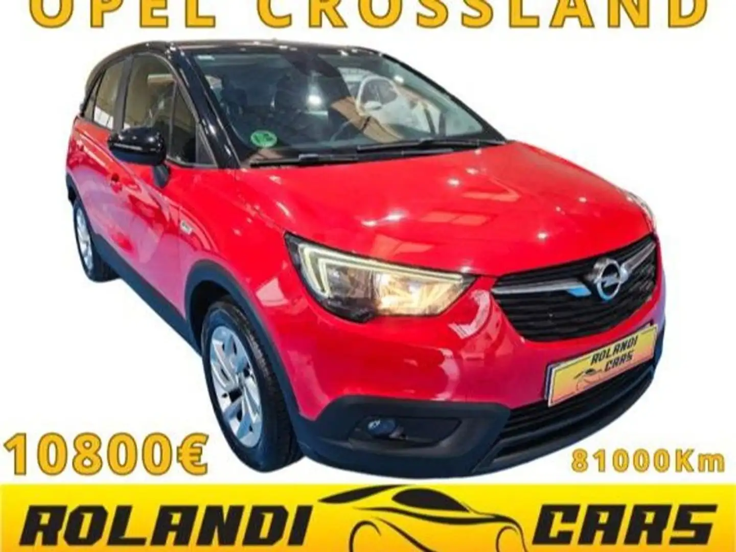 Opel Crossland 1.2 81kW 110CV Innovation SS Auto Rojo - 1