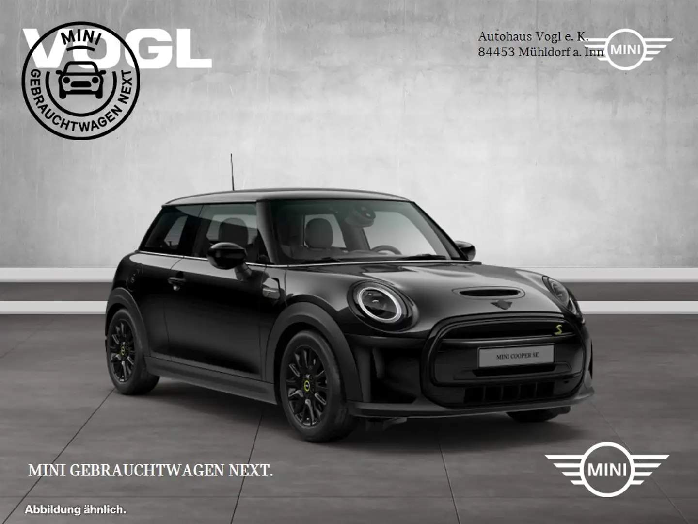 MINI Cooper SE Hatch Schwarz - 1