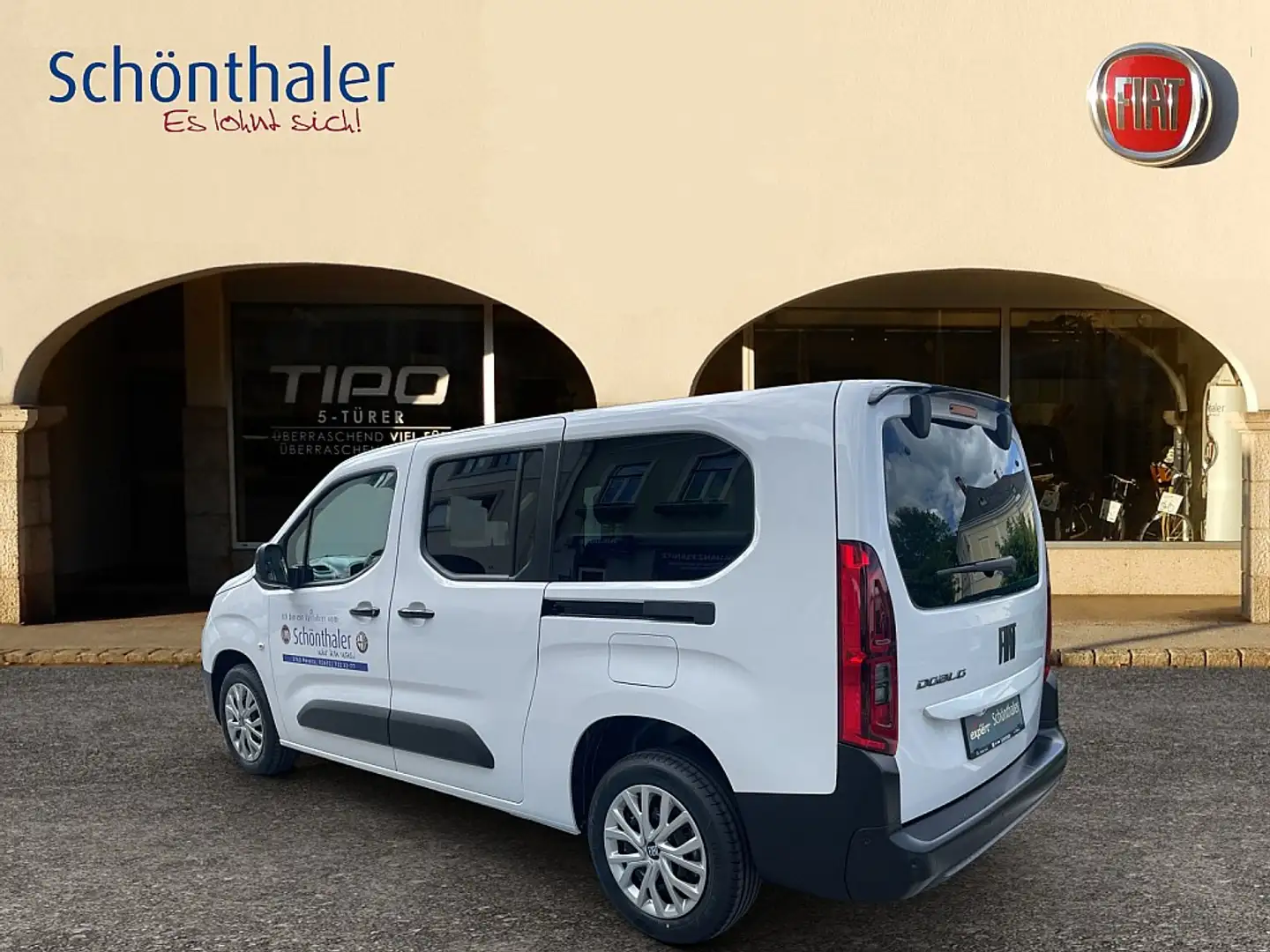 Fiat Doblo XL BlueHDi 130 S&S 6-Gang-7-Sitzer Blanco - 2