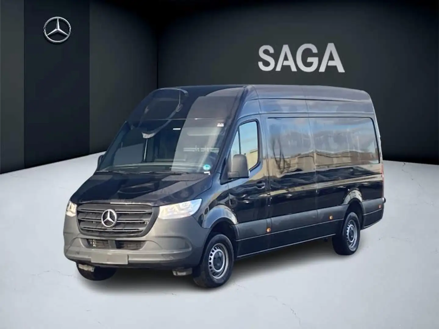 Mercedes-Benz Sprinter 317 CDI Fourgon L3H2 Negro - 1