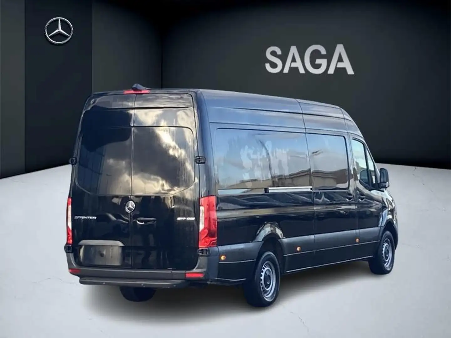 Mercedes-Benz Sprinter 317 CDI Fourgon L3H2 Negro - 2
