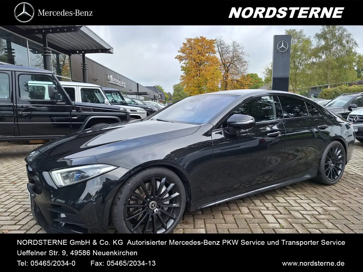Mercedes-Benz CLS 400 CLS 400d 4M Edition1 AMG Dist Beam 360° STH Head Schwarz - 1