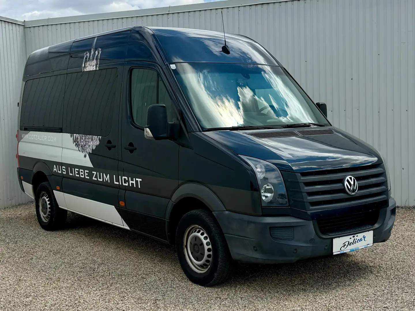 Volkswagen Crafter 35 mittel L2H2 Hochdach 9 sitze Schwarz - 1