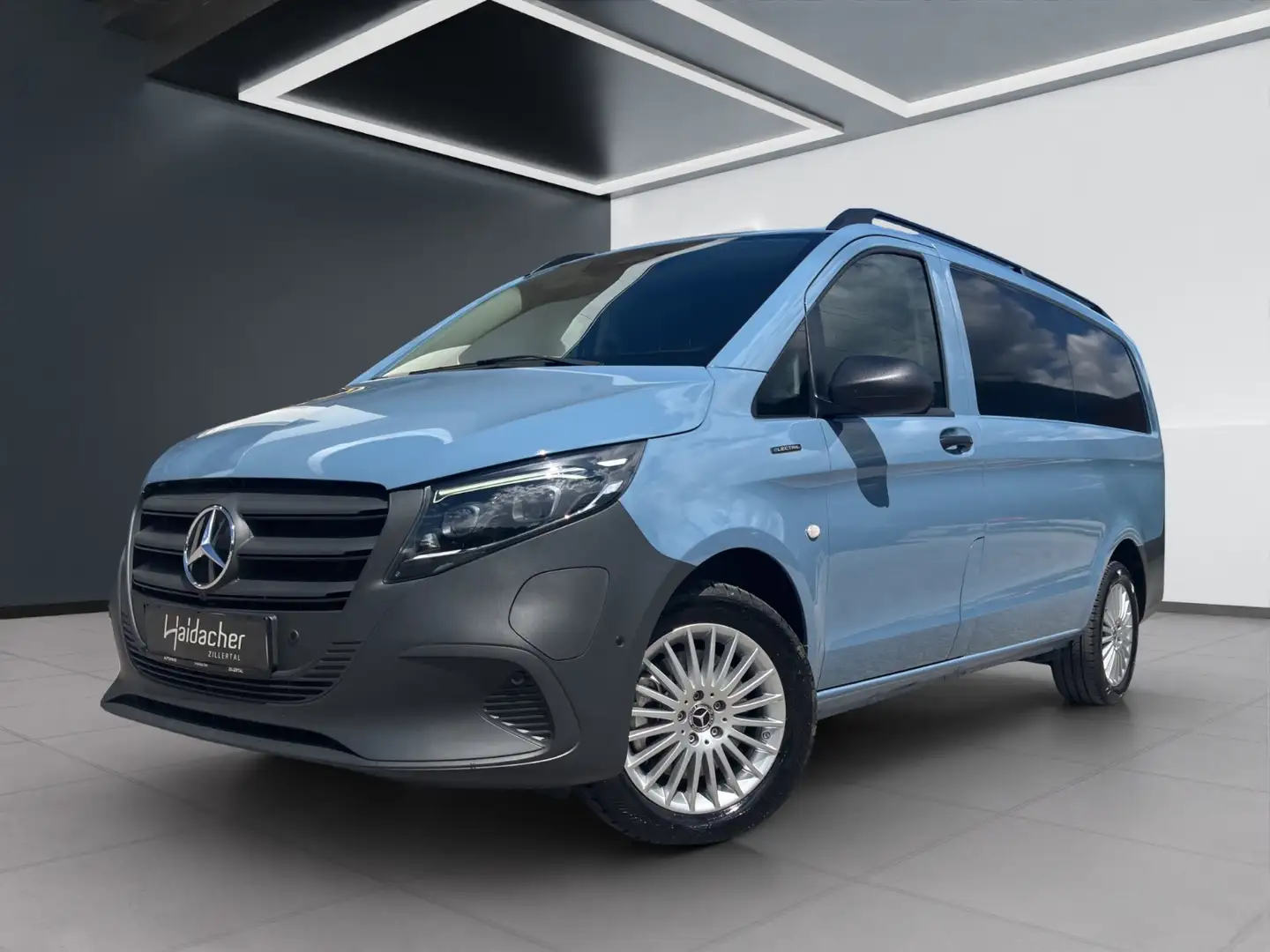 Mercedes-Benz eVito 112 Kasten Lang LED Klima DAB Shz MBUX PTS Blau - 2
