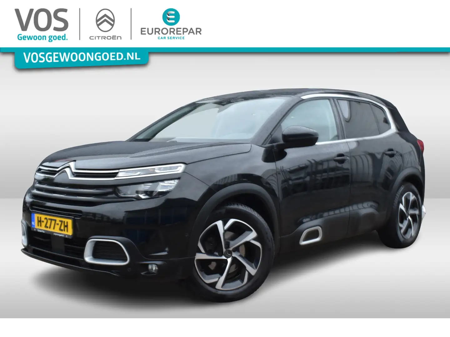 Citroen C5 Aircross PureTech 130 Feel Navi | Airco | Trekhaak | Adapt. Zwart - 1