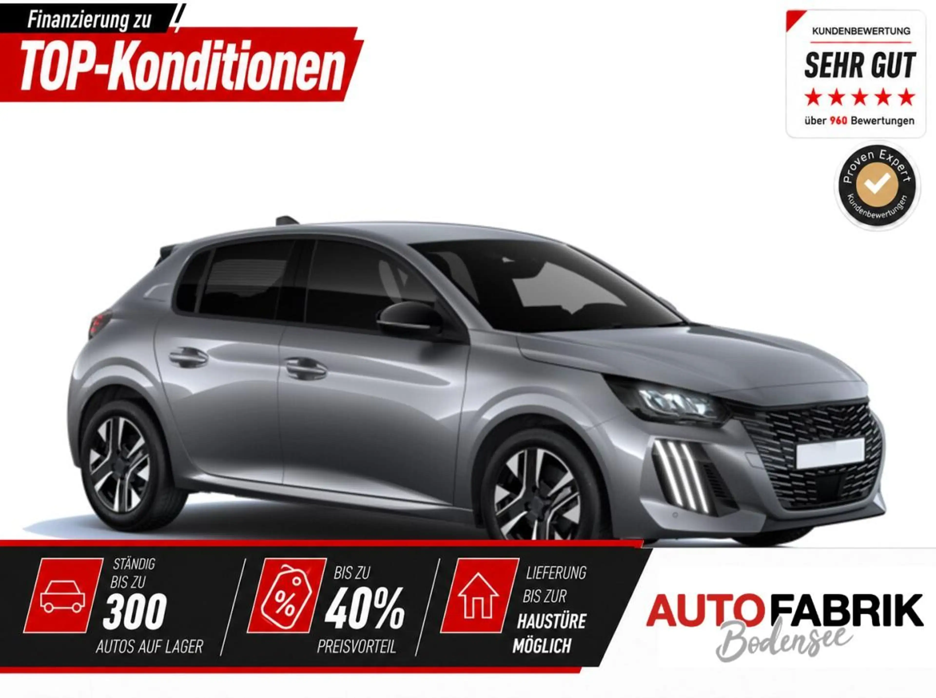 Peugeot 208 Allure Turbo 100 PS Android Auto*SHZ*PDC v/h*Klima
