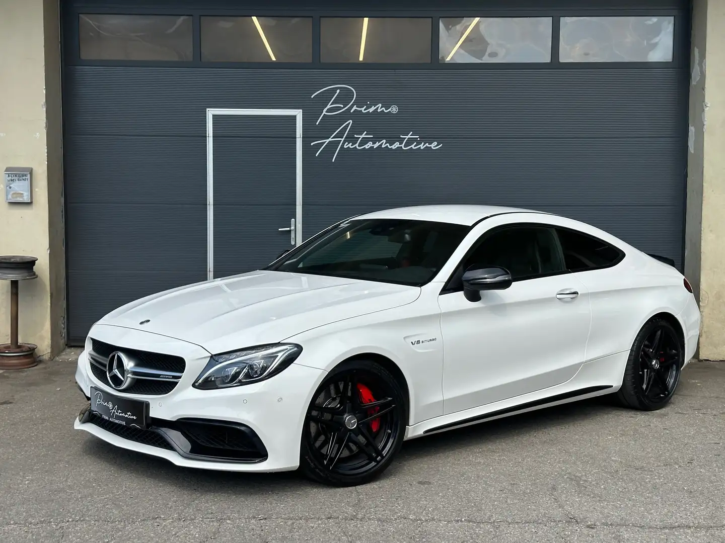 Mercedes-Benz C 63 AMG S *Performance* Drivers Package* Night Paket* Biały - 2