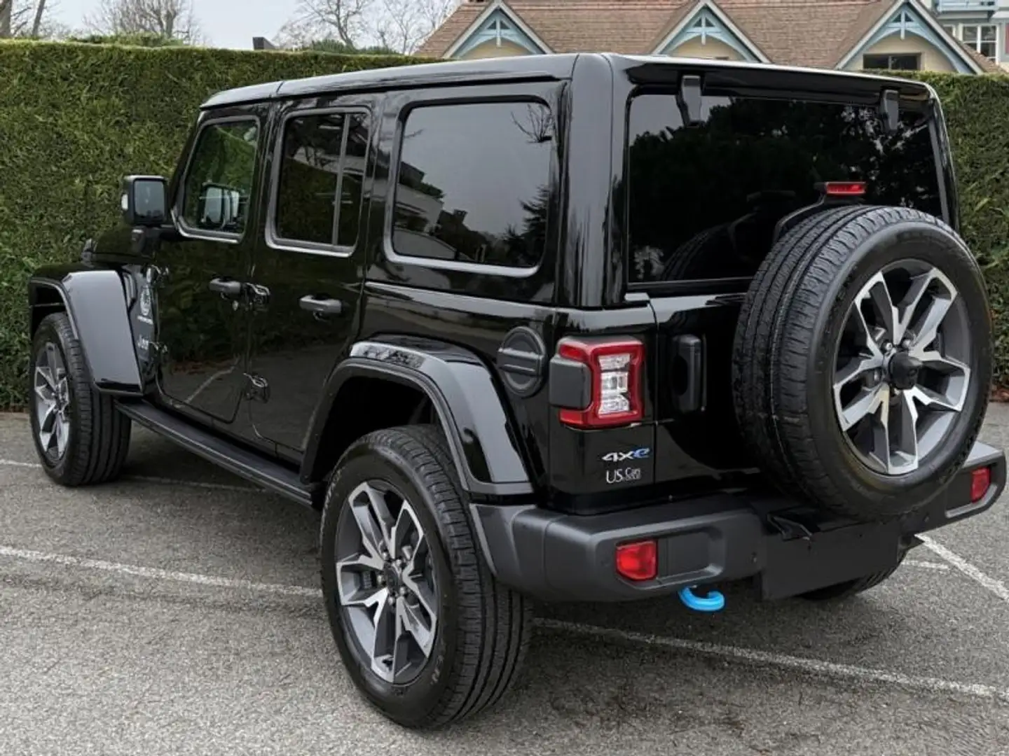 Jeep Wrangler 2.0 T 380ch 4xe Sahara Command Trac Noir - 2