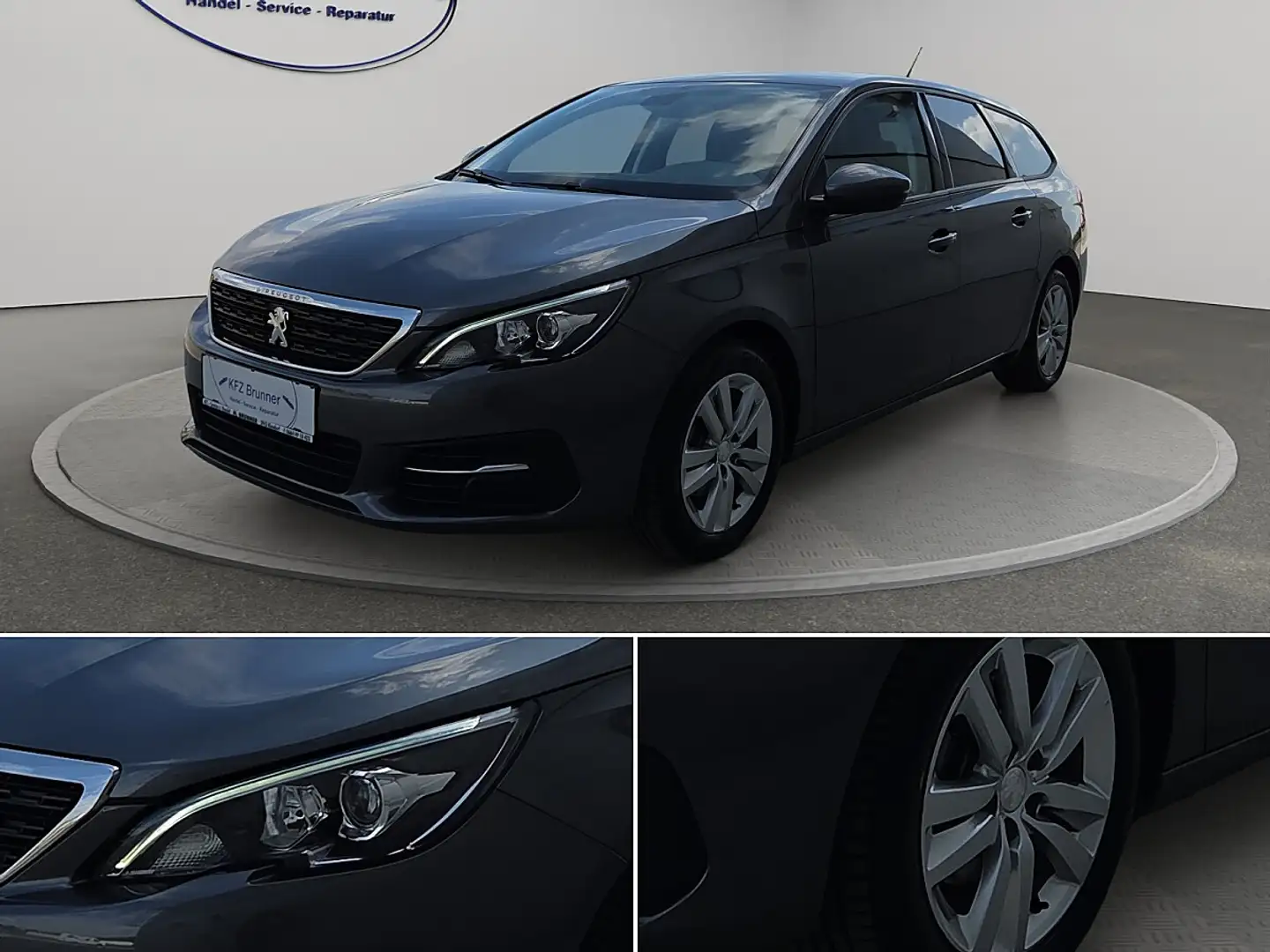 Peugeot 308 SW **180°RFK,NAVI,PDC,TEMP** Grau - 2