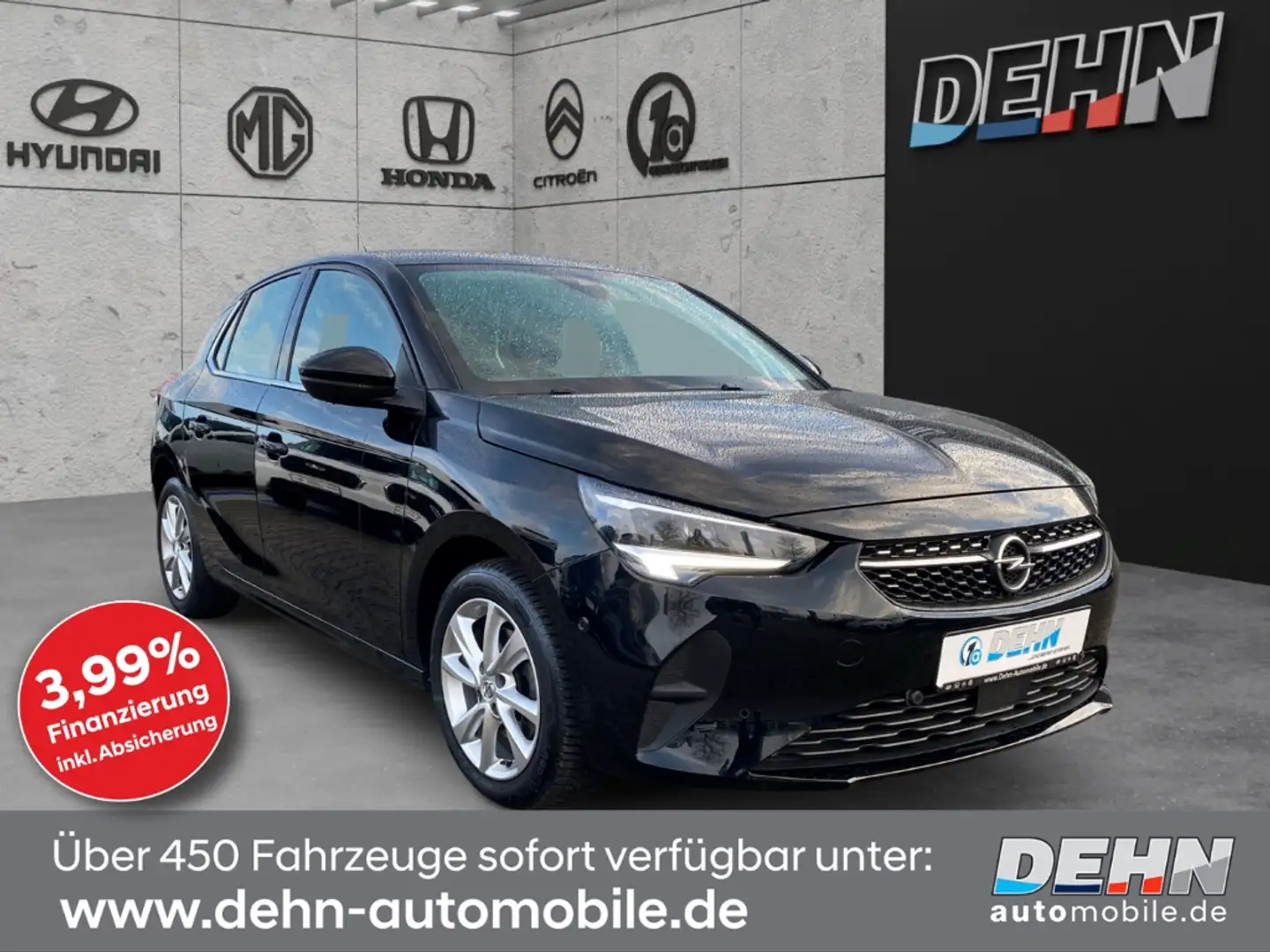 Opel Corsa 1.2 T Elegance LED PDC SHZ Virtual Nero - 1