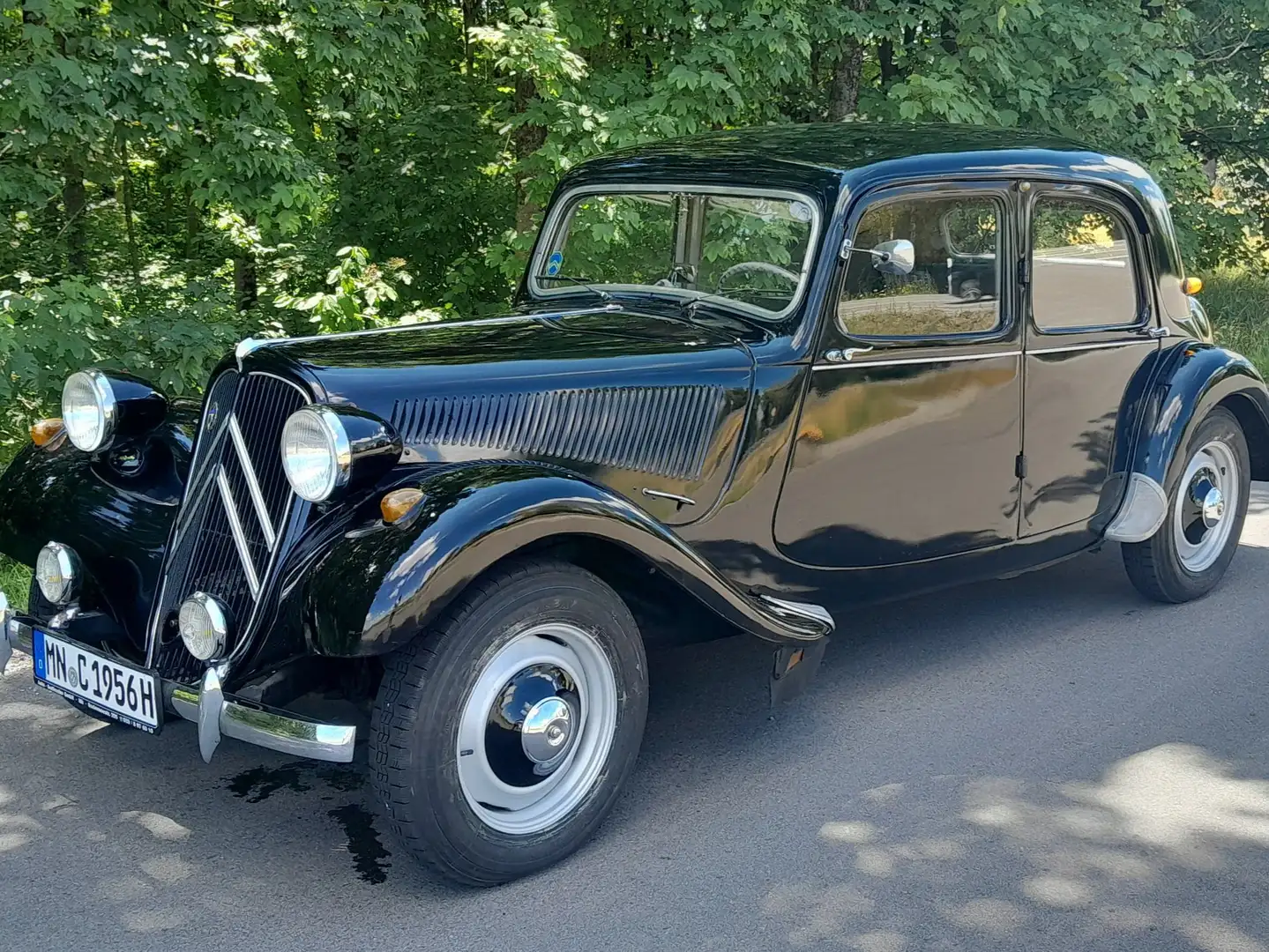 Citroen Traction 11CV BL "Gangsterlimousine" Negru - 1