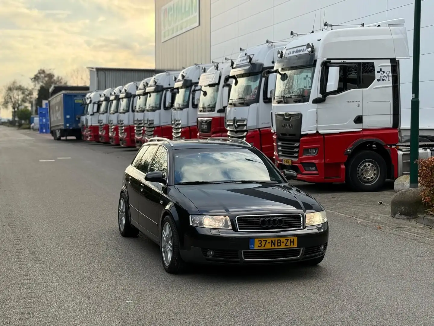 Audi A4 Avant 1.8 Turbo quattro s-line|6bak|youngtimer|xen Zwart - 2