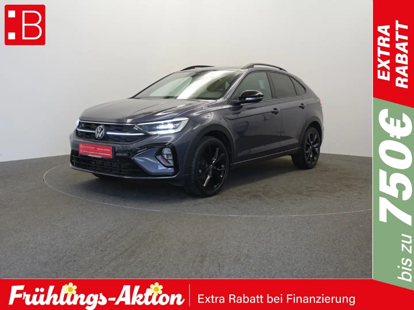Volkswagen Taigo 1.0 TSI DSG R-Line Black Style IQ-LIGHT COCKPIT KA Grau - 1