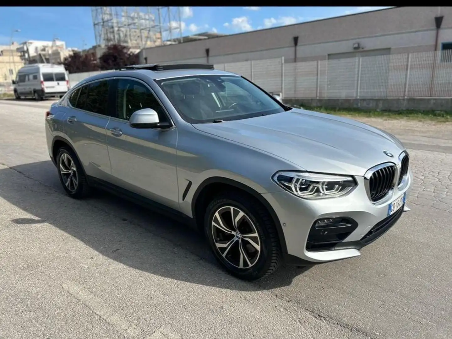 BMW X4 X4 G02 2018 xdrive20d mhev 48V Business  auto Argento - 2