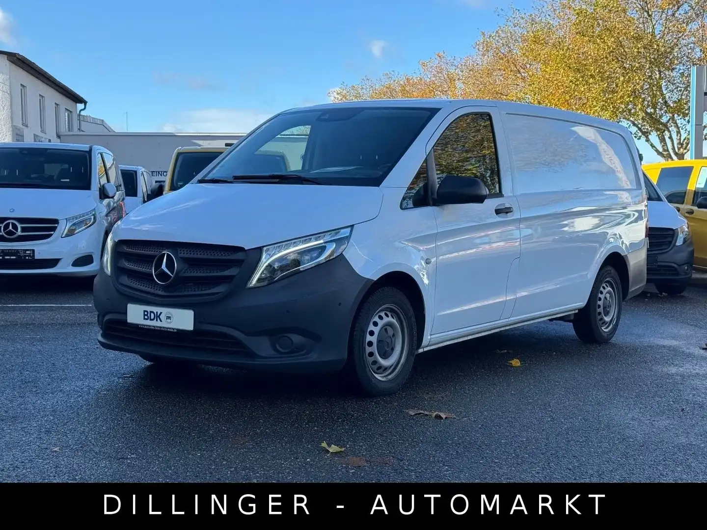 Mercedes-Benz Vito 114 CDI Aut. LED HA Lang TotWi Nav Kam Spur Blanc - 2