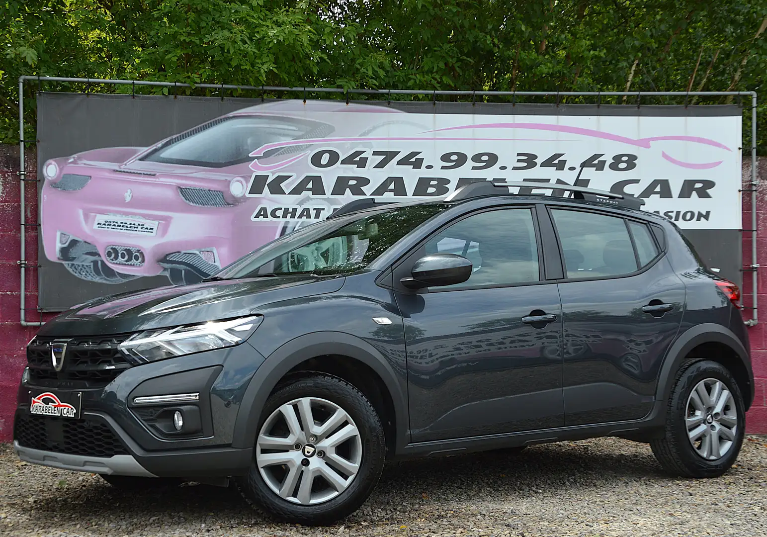 Dacia Sandero Stepway 1.0TCe CARPLAY CAM CLIM 32.138KM Grijs - 1