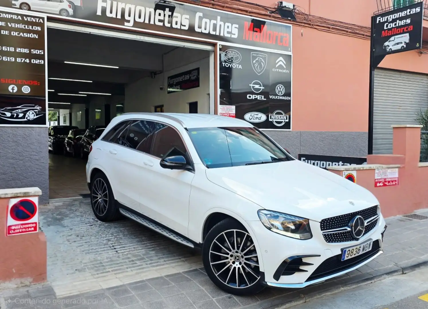 Mercedes-Benz GLC 250 250d 4Matic Aut. Blanco - 1