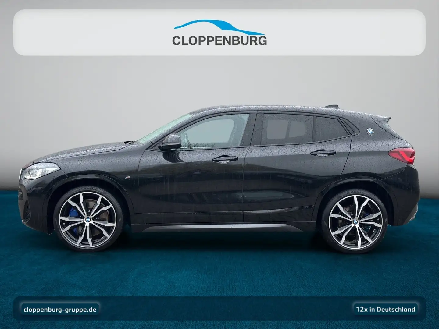 BMW X2 sDrive20i HiFi+Fernl.Ass+Klimaaut.+LED+Ambi Schwarz - 2