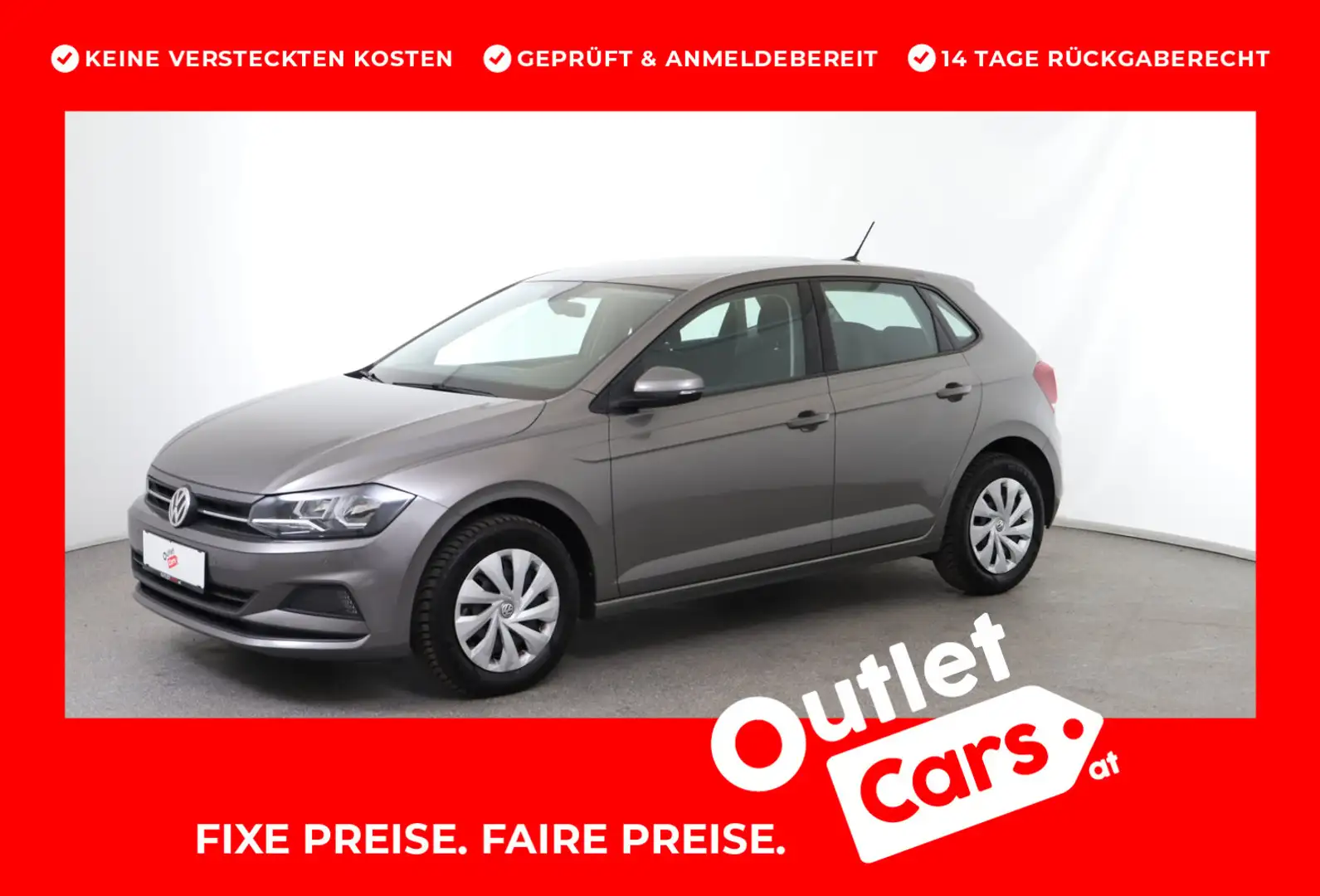 Volkswagen Polo Comfortline TDI SCR Grau - 1