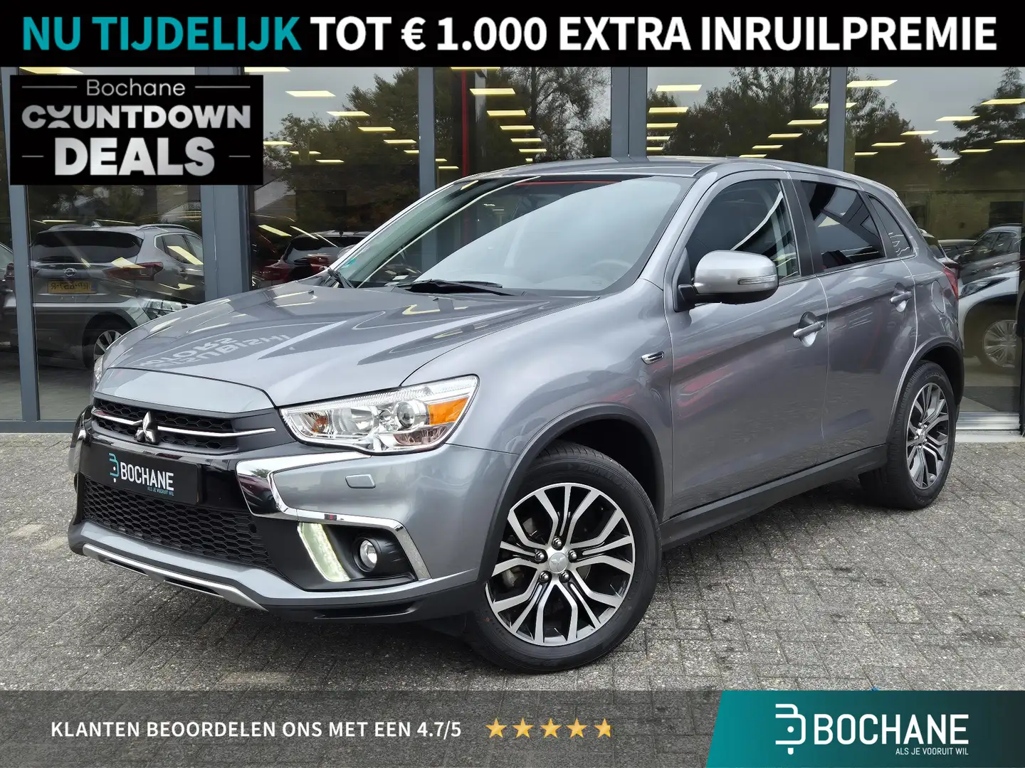 Mitsubishi ASX 1.6 Cleartec Connect Pro+ | Android auto/Apple car Grijs - 1