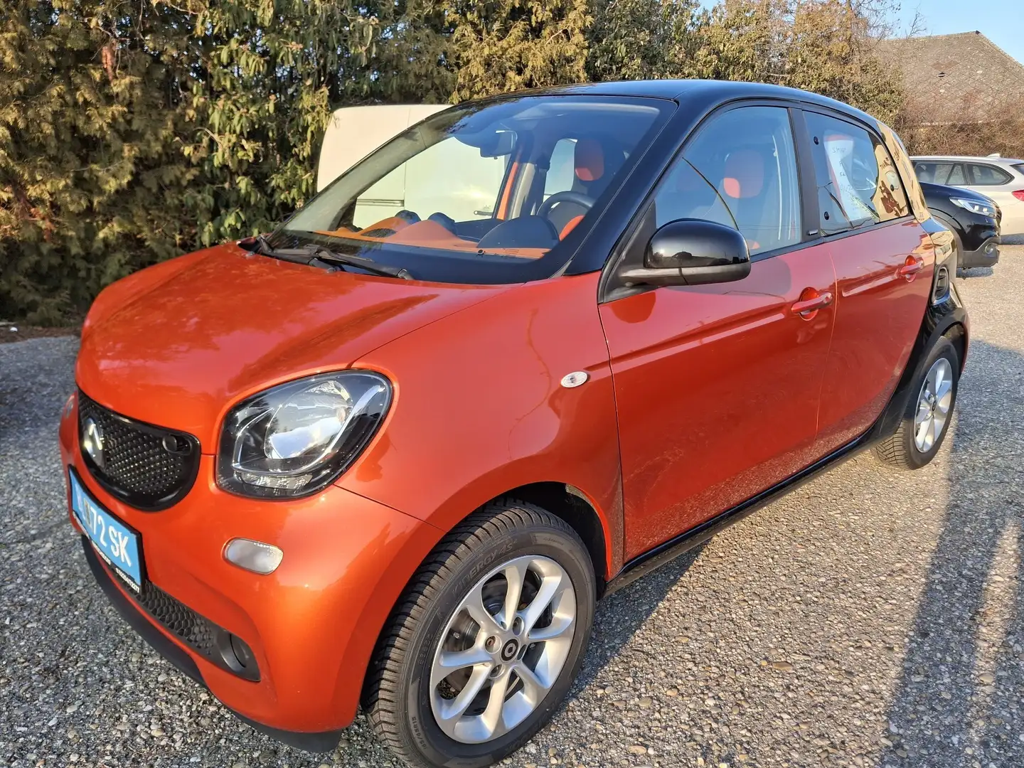 smart forFour ! AUTOMATIK !  Reifen/Bremse/Pickerl NEU Schwarz - 1