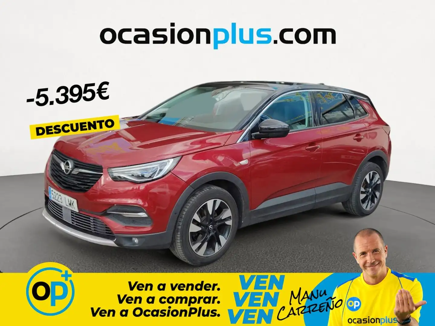 Opel Grandland X 1.2T S&S Ultimate Aut. 130 Rojo - 1