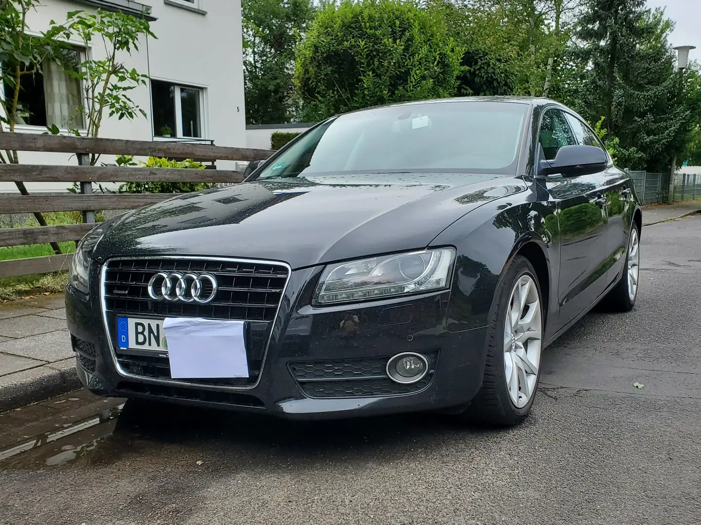 Audi A5 3.2 FSI Sportback quattro S tronic Schwarz - 2