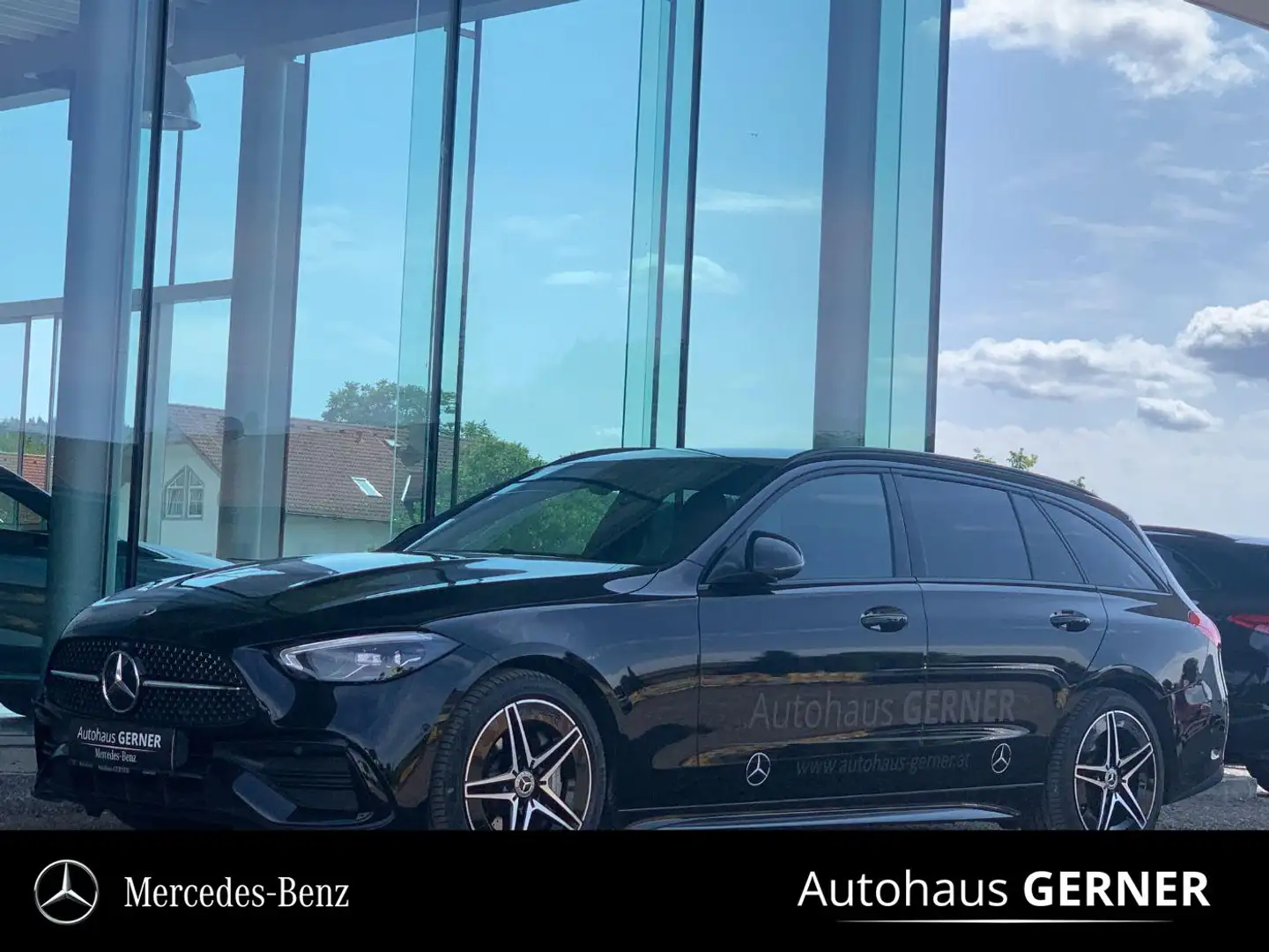 Mercedes-Benz C 200 d T-Modell Österreich-Edition ParkAss. LED Schwarz - 1
